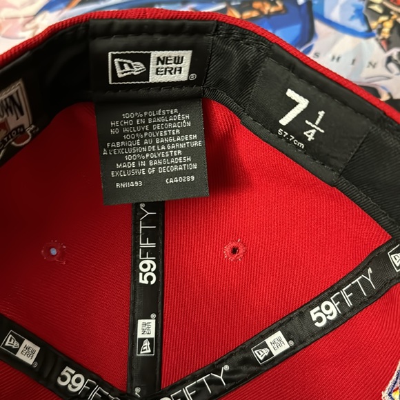 New York Yankees New Era Fitted “Red 1999 World Series Patch” - Picture 5 of 5